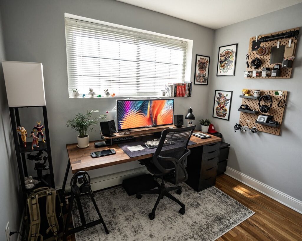 I Built the ULTIMATE Bedroom Desk Setup! (and you can too!) 